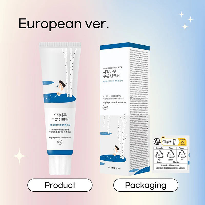 Round Lab Birch Juice Moisturizing Sun Cream SPF50+ PA++++